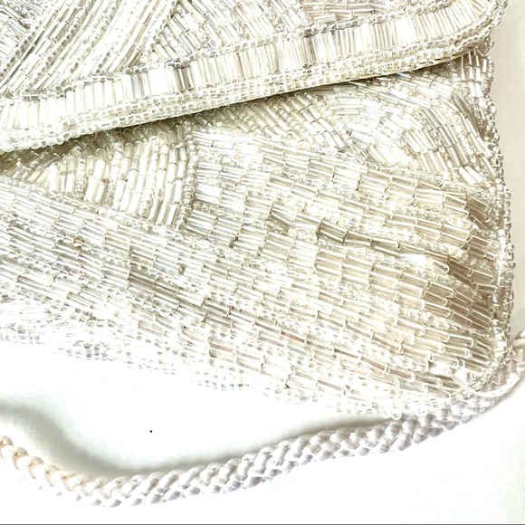 Vintage DELILL Beaded Evening Clutch Crossbody Bag - Picture 13 of 16